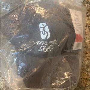Beijing 2008 Olympics Vintage Baseball Cap Collectors Adjustable Hat Souvenir